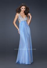 2012 La Femme Prom Dresses 17472.  Available in Cotton Candy Pink, Periwinkle, Platinum, Seafoam, White, Yellow